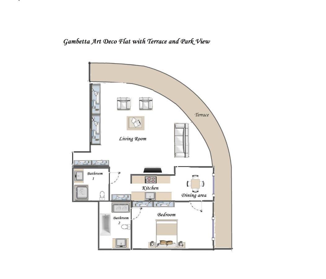 니스 Victor Hugo - Modern And Sunny, Terrace, 2 Baths 아파트 외부 사진
